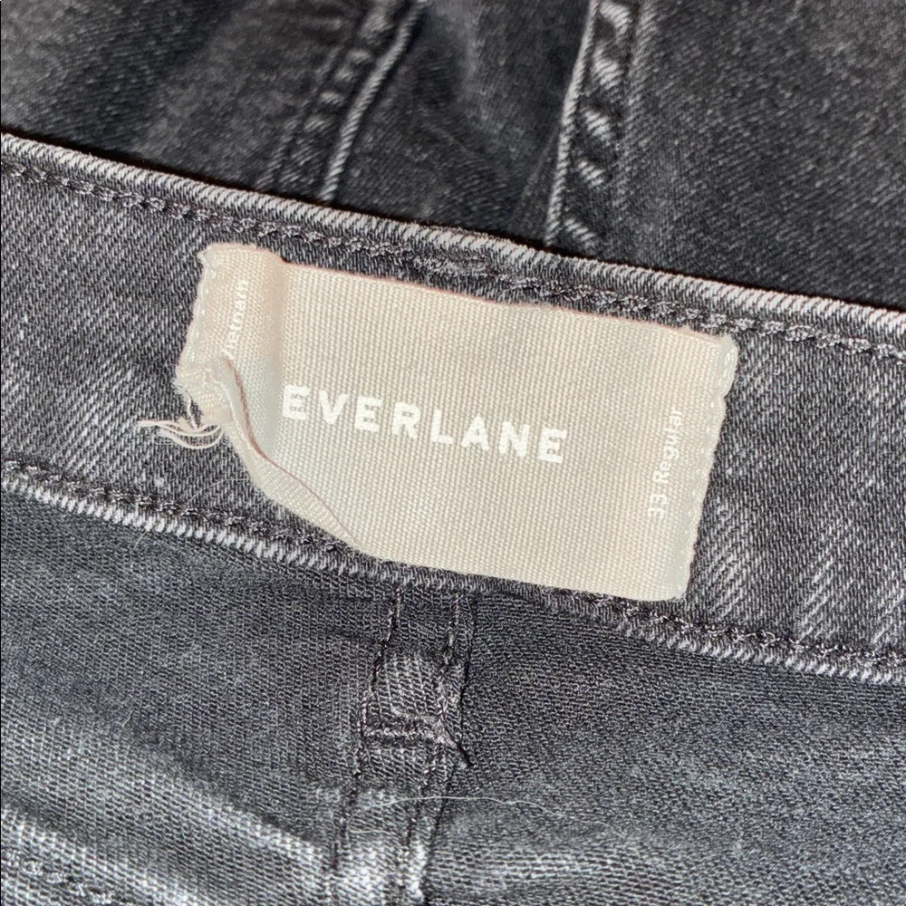 Everlane Black Denim Jean Shorts
